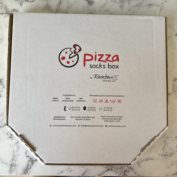 Pizza Sock Box - Picture 7 of 9